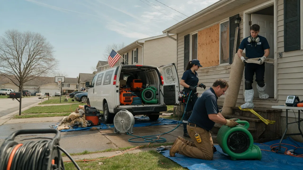 Water Damage Restoration in George, IA near me